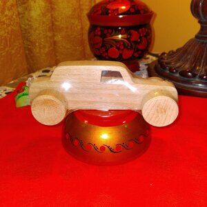 Handmade wooden toy, Vintage, Made in Ukraine